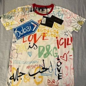 Dolce Gabbana Dubai Grafitti Printed S